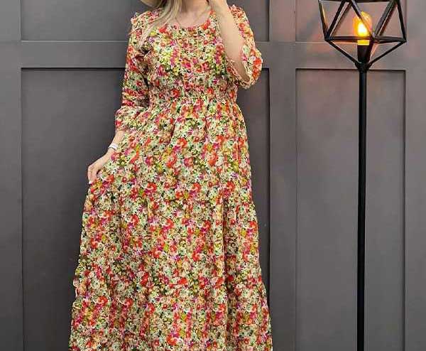 مدل پیراهن زنانه بلند ساده با جدیدترین طرح ها و رنگ ها