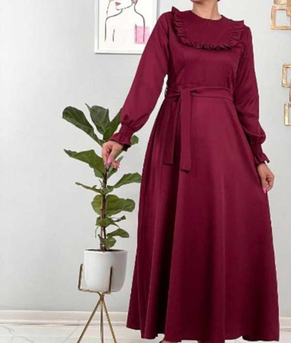 مدل پیراهن زنانه بلند ساده با جدیدترین طرح ها و رنگ ها