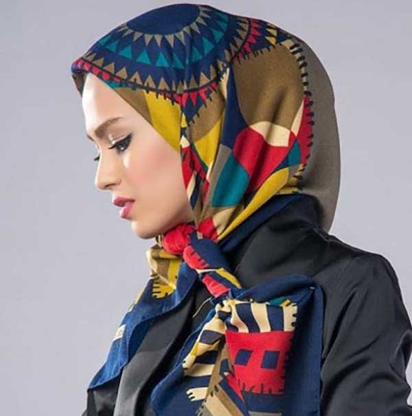 مدل روسری بستن روش های جدید و بسیار آسان برای بستن روسری