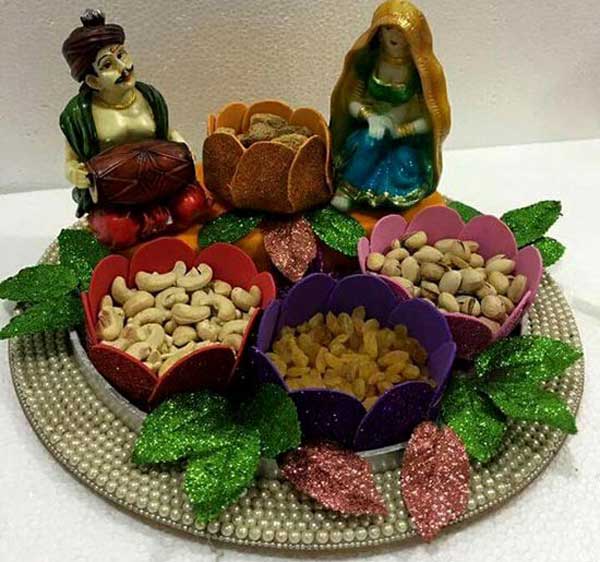 تزیین آجیل شب یلدا زیباترین و جدیدترین مدل ها برای یلدای عروس