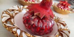 تزیین انار شب یلدا + عمرا تاکنون چنین خلاقیتی را دیده باشی