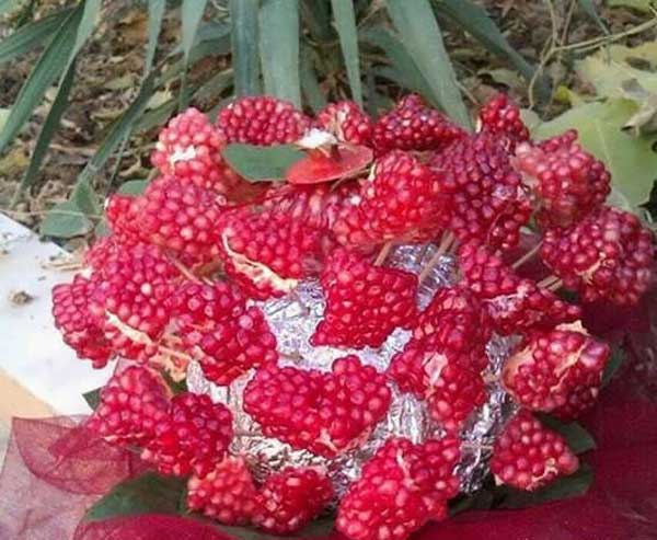 تزیین انار شب یلدا بسیار زیبا و خلاقانه با جدیدترین ایده های یلدایی