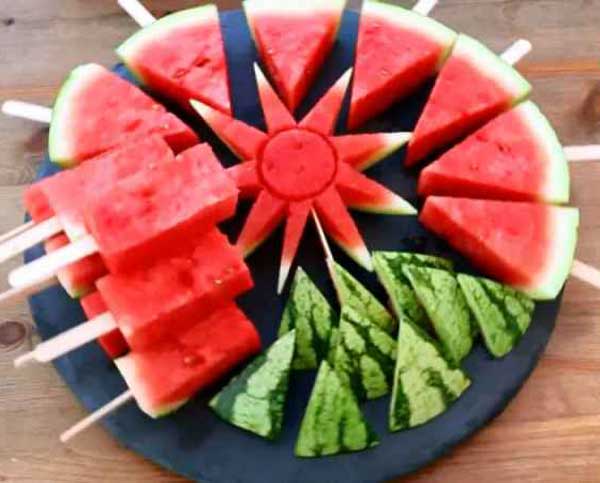 تزیین هندوانه یلدا + زیباترین ایده ها برای تزیین هندوانه شب یلدا 1402