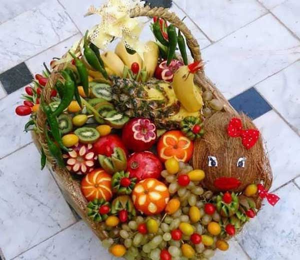 تزیین نارگیل شب یلدا + زیباترین و جدیدترین ایده ها برای تزیین نارگیل یلدا امسال