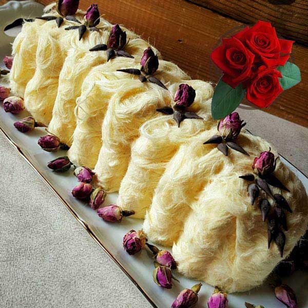 تزیین پشمک شب یلدا با ایده های خلاقانه و بسیار زیبای یلدایی