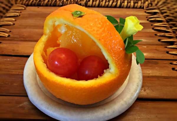 تزیین پرتقال برای شب یلدا با ایده های بسیار زیبا برای یلدا 1402