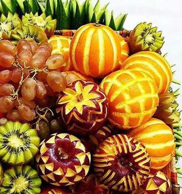 تزیین پرتقال برای شب یلدا با ایده های بسیار زیبا برای یلدا 1402
