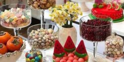 تزیین سفره شب یلدا + زیباترین سفره های شب یلدا که تاکنون دیده اید