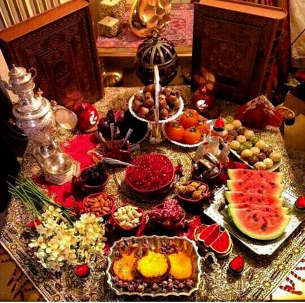 تزیین یلدایی + زیباترین و جدیدترین ایده ها برای تزیین سفره شب یلدا امسال
