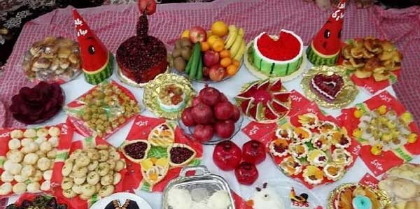 تزیین یلدایی + زیباترین و جدیدترین ایده ها برای تزیین سفره شب یلدا امسال