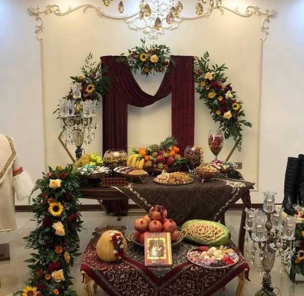تزیین یلدایی + زیباترین و جدیدترین ایده ها برای تزیین سفره شب یلدا امسال