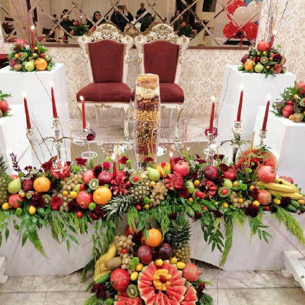 تزیین یلدایی + زیباترین و جدیدترین ایده ها برای تزیین سفره شب یلدا امسال