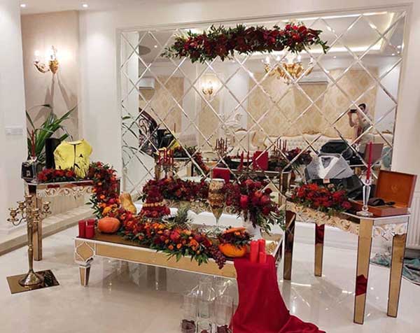 تزیین یلدایی + زیباترین و جدیدترین ایده ها برای تزیین سفره شب یلدا امسال