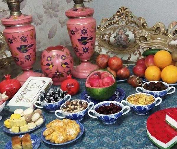 تزیین یلدایی عروس متفاوت ترین ایده ها برای تزیین شب یلدای عروس 1402