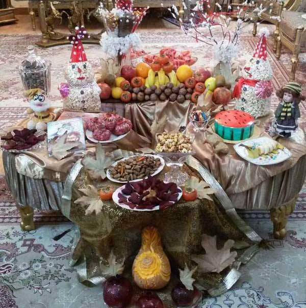 تزیین یلدایی عروس متفاوت ترین ایده ها برای تزیین شب یلدای عروس 1402