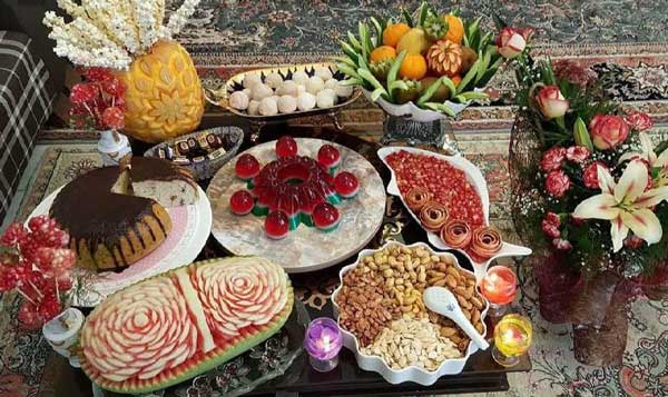 تزیین یلدایی عروس متفاوت ترین ایده ها برای تزیین شب یلدای عروس 1402