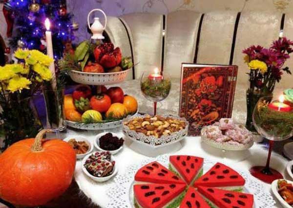 تزیین یلدایی عروس متفاوت ترین ایده ها برای تزیین شب یلدای عروس 1402
