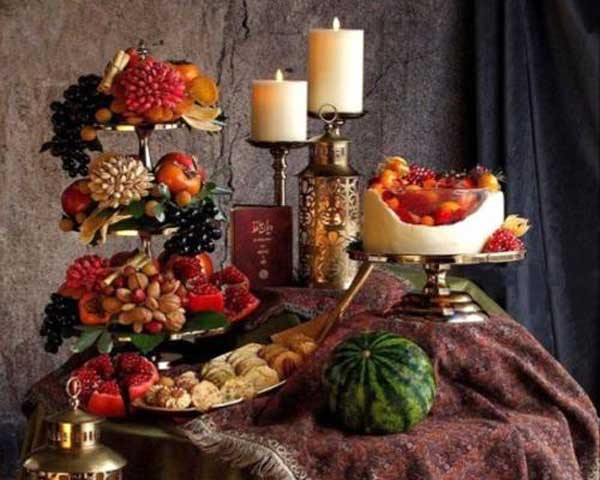 تزیین یلدایی عروس متفاوت ترین ایده ها برای تزیین شب یلدای عروس 1402