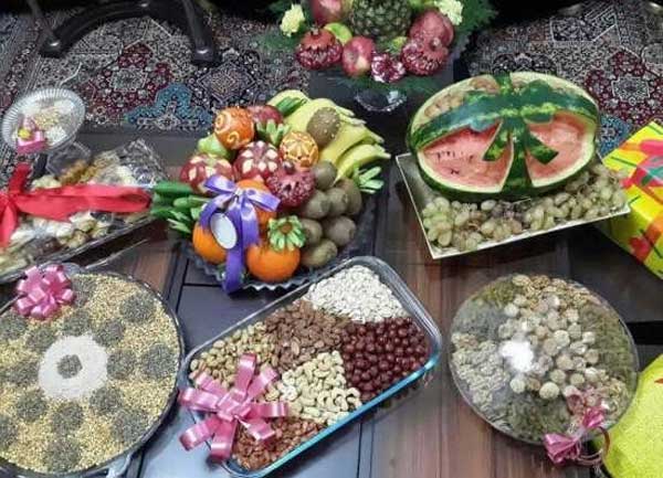 تزیین یلدایی عروس متفاوت ترین ایده ها برای تزیین شب یلدای عروس 1402