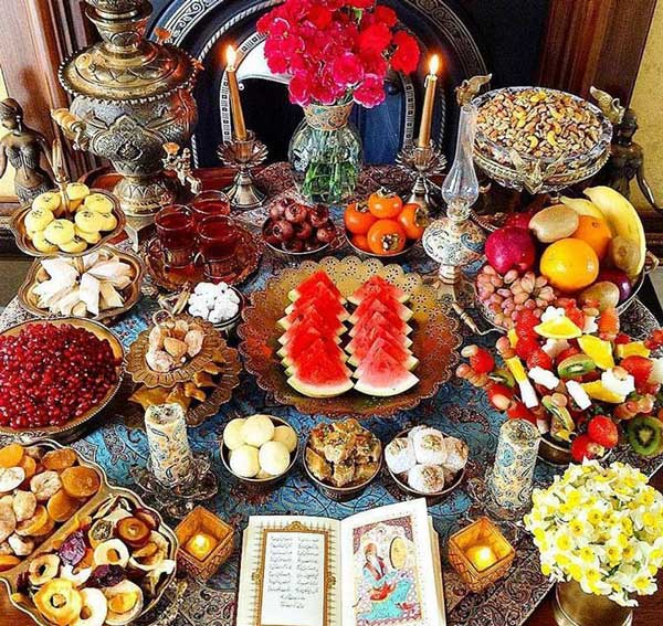 تزیین یلدایی عروس متفاوت ترین ایده ها برای تزیین شب یلدای عروس 1402