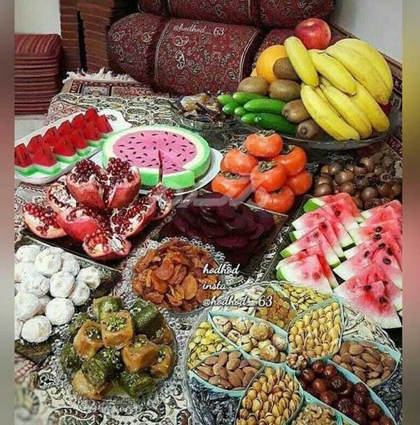 تزیین یلدایی عروس متفاوت ترین ایده ها برای تزیین شب یلدای عروس 1402