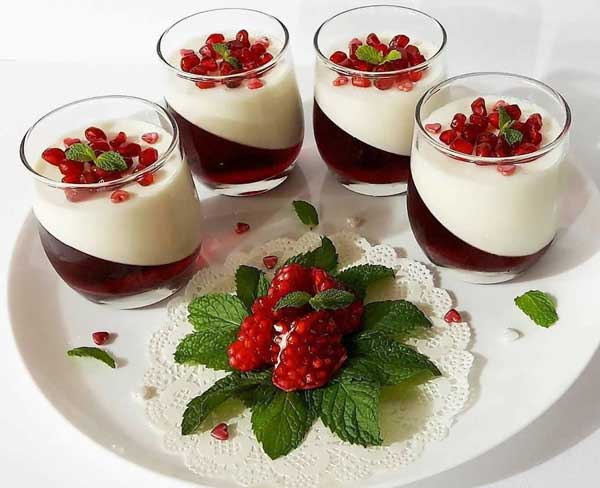 تزیین ژله شب یلدا زیباترین و رنگارنگ ترین ژله ها برای تزیین سفره یلدا