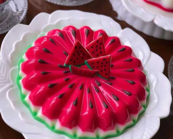تزیین ژله شب یلدا زیباترین و رنگارنگ ترین ژله ها برای تزیین سفره یلدا