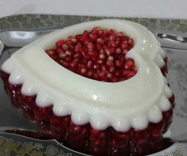 تزیین ژله شب یلدا زیباترین و رنگارنگ ترین ژله ها برای تزیین سفره یلدا