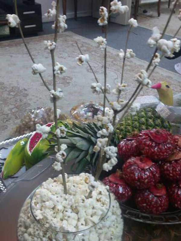 تزیین ذرت برای شب یلدا + کلکسیونی از ذرت های تزیین شده حرفه ای برای یلدا