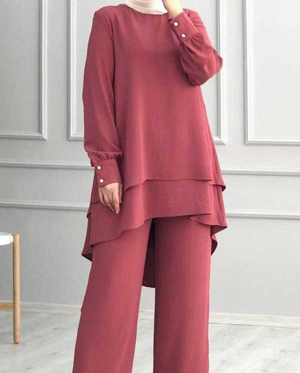 مدل بلوز شلوار دخترانه با پارچه ابروبادی شیک ترین مدل های بلوز شلوار دخترانه امسال