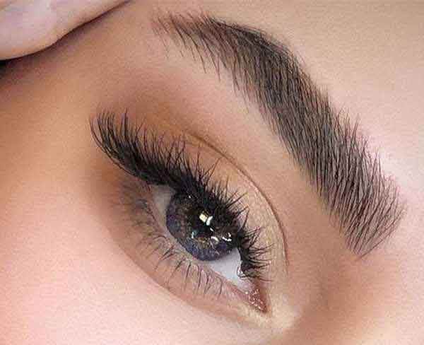 قشنگترین مدل ابرو دخترانه پهن و بلند بسیار زیبا مد روز