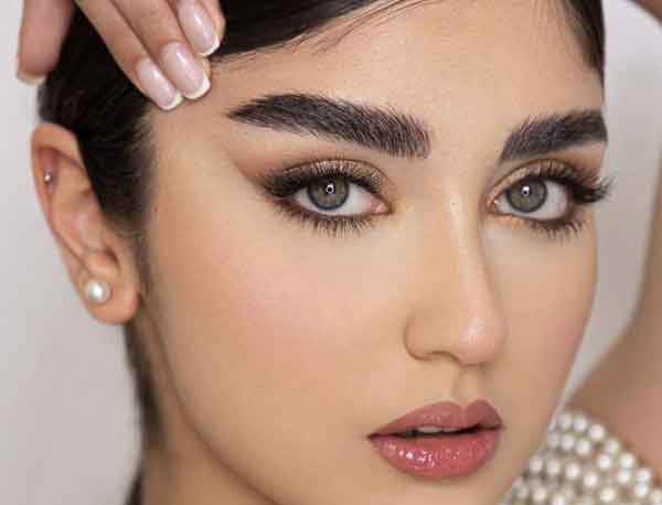 قشنگترین مدل ابرو دخترانه پهن و بلند بسیار زیبا مد روز