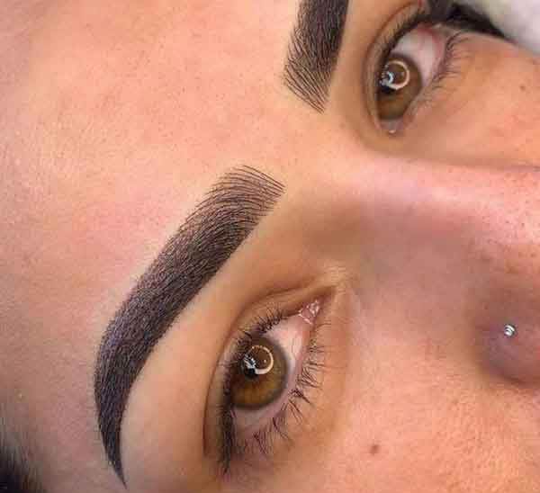 قشنگترین مدل ابرو دخترانه پهن و بلند بسیار زیبا مد روز