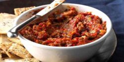 راز خوشمزگی خوراک خاویار بادمجان و نکات خوراک خاویار بادمجان خوشمزه و خانگی