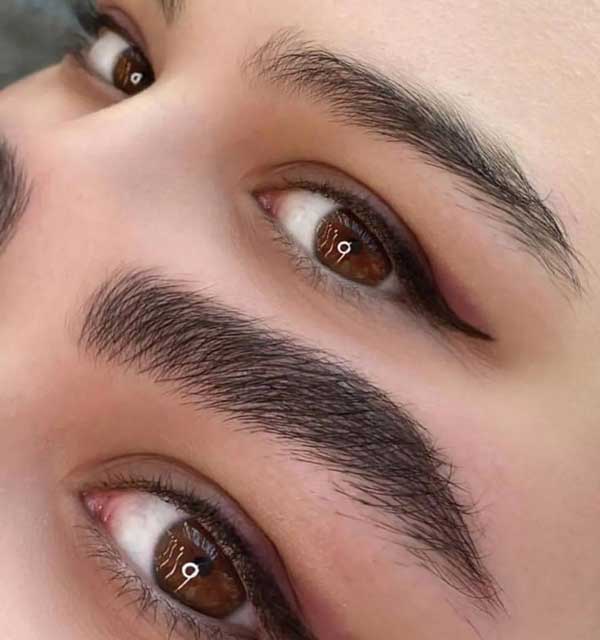 مدل ابرو برای صورت گرد جدیدترین مدل های ابرو برای فرم صورت گرد پهن و اسپرت