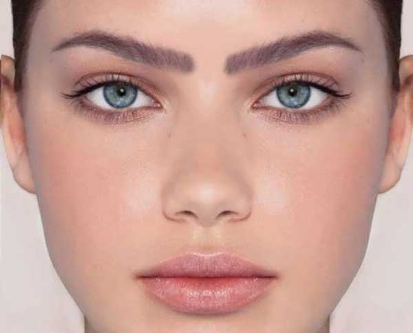 مدل ابرو برای صورت گرد جدیدترین مدل های ابرو برای فرم صورت گرد پهن و اسپرت