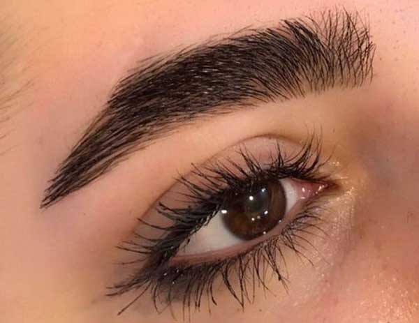 مدل ابرو برای صورت گرد جدیدترین مدل های ابرو برای فرم صورت گرد پهن و اسپرت