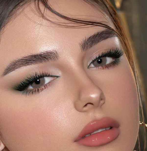 مدل ابرو دخترانه ۱۴۰۲ پهن بسیار زیبا مناسب همه نوع فرم صورت