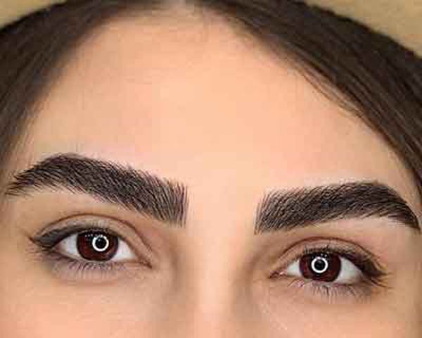 مدل ابرو دخترانه فیبروز جدیدترین و زیباترین مدل های ابرو دخترانه برای فیبروز