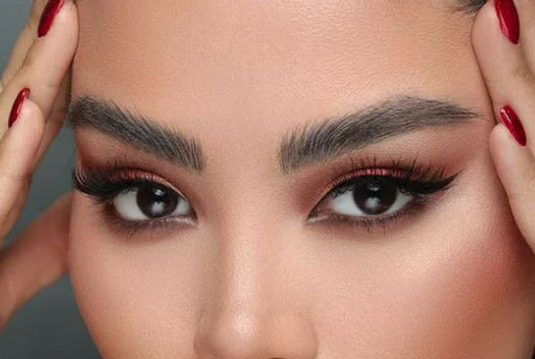 مدل ابرو دخترانه کلفت جدیدترین و به روزترین مدل های ابرو دخترانه پهن