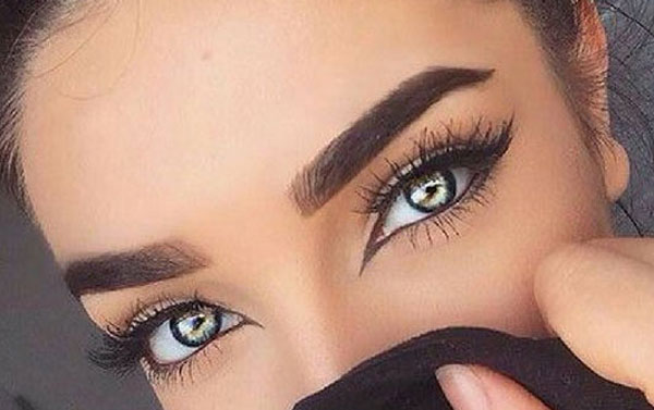 مدل ابرو دخترانه کلفت جدیدترین و به روزترین مدل های ابرو دخترانه پهن
