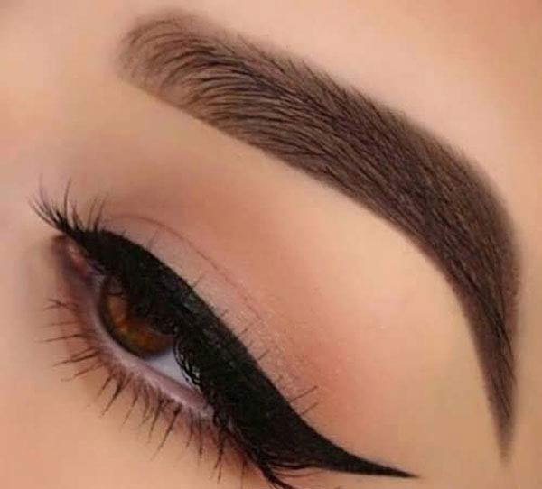 مدل ابرو دخترانه نوجوان اسپرت پهن جدیدترین و به روزترین مدل ها