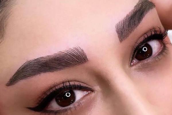 مدل ابرو اسپرت دخترانه بسیار زیبا مناسب هر نوع فرم صورت پهن و اسپرت