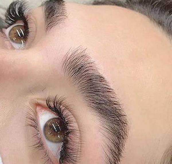 مدل ابرو اسپرت دخترانه بسیار زیبا مناسب هر نوع فرم صورت پهن و اسپرت