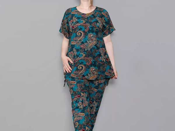 مدل بلوز شلوار نخی تو خونه ای + جدیدترین و زیباترین مدل های بلوز شلوار نخی