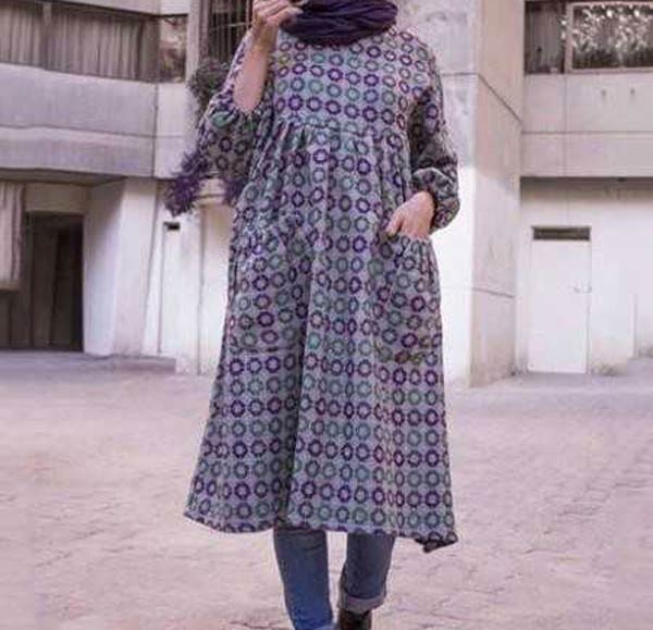 مدل مانتو جلو بسته جدید + زیباترین و شیک ترین مدل های مانتو جلو بسته امسال