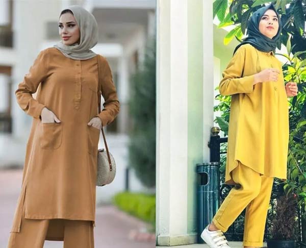 مدل مانتو جلو بسته جدید + زیباترین و شیک ترین مدل های مانتو جلو بسته امسال