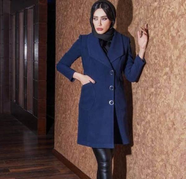 مدل مانتو کتی بلند جلو بسته شیک ترین و زیباترین مدل های مانتو کتی بلند