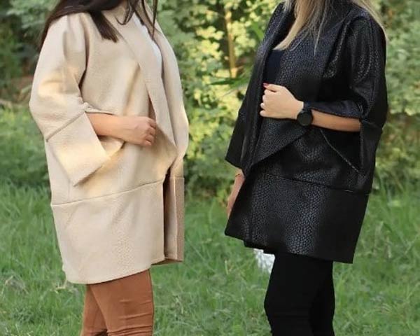 مدل مانتو کتی بلند جلو بسته شیک ترین و زیباترین مدل های مانتو کتی بلند