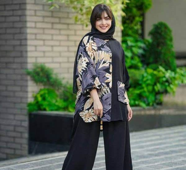 مدل مانتو کتی جلو بسته جدید زنانه مجلسی بسیار شیک و خاص